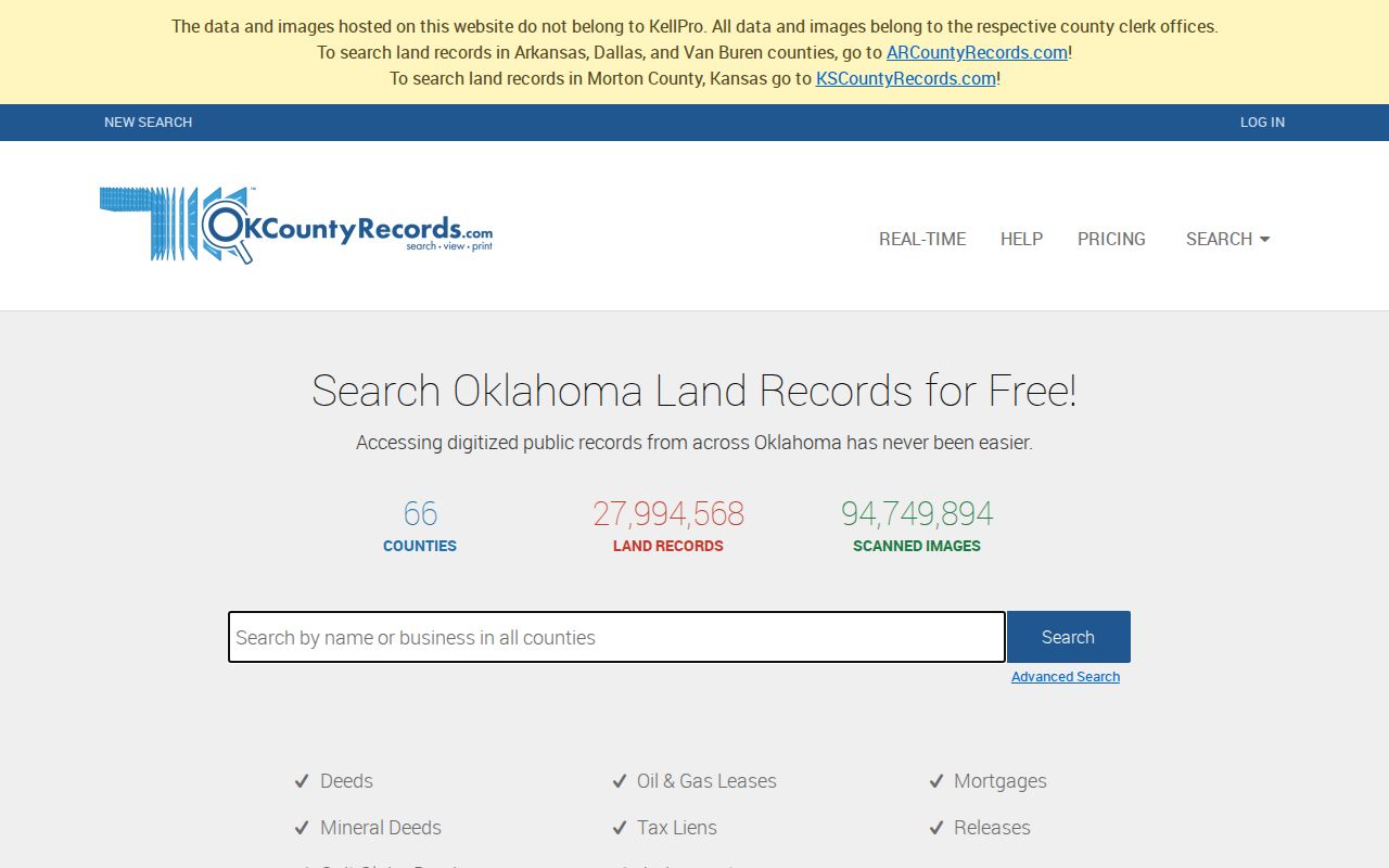 Bartlesville residents directory Washington County deed index portal